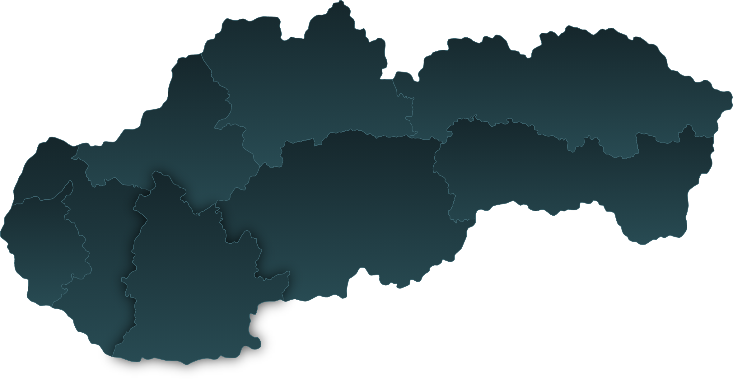 Mapa kasín
